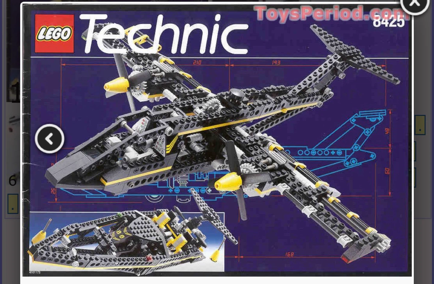 LEGO Technic 8425 Black Hawk Helicopter Set - photo 2