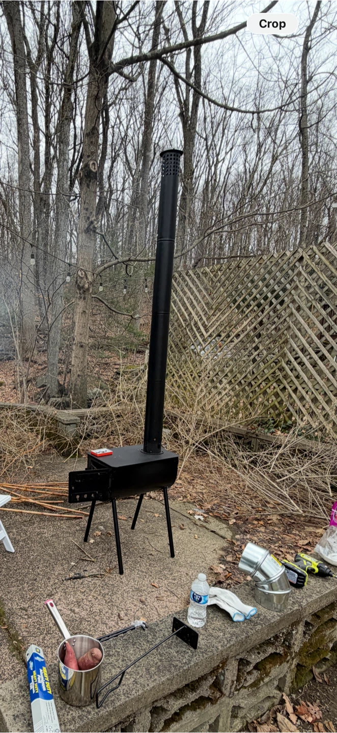 VEVOR 118" Portable Wood Stove