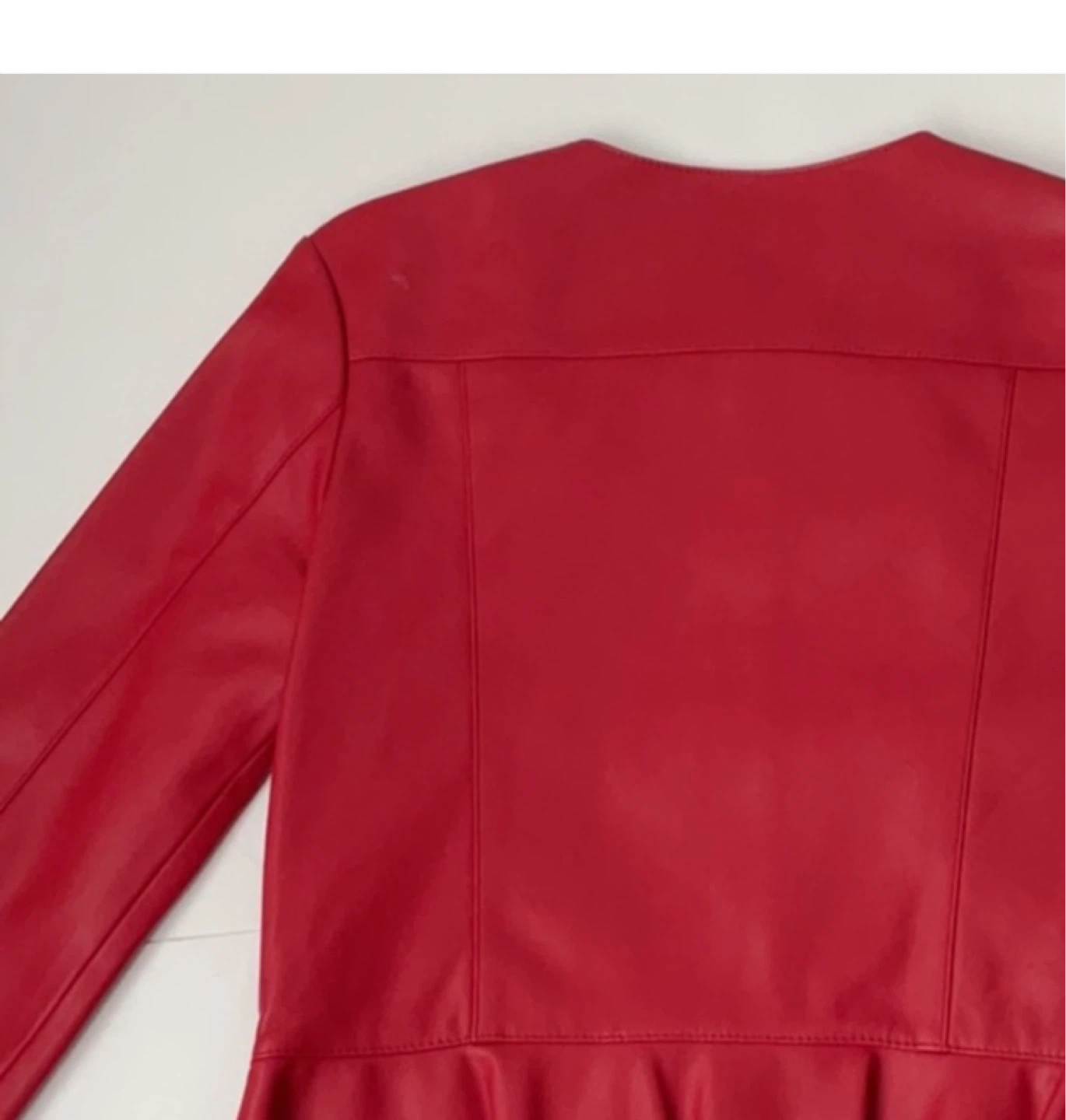 Zara Red Faux Jacket - photo 5