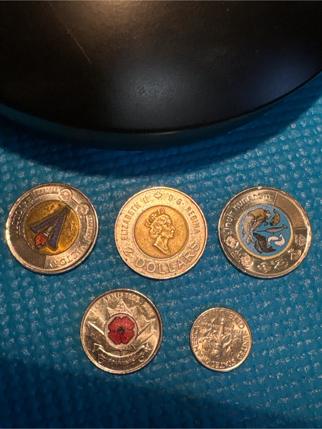 Collection of Canadian and US Coins