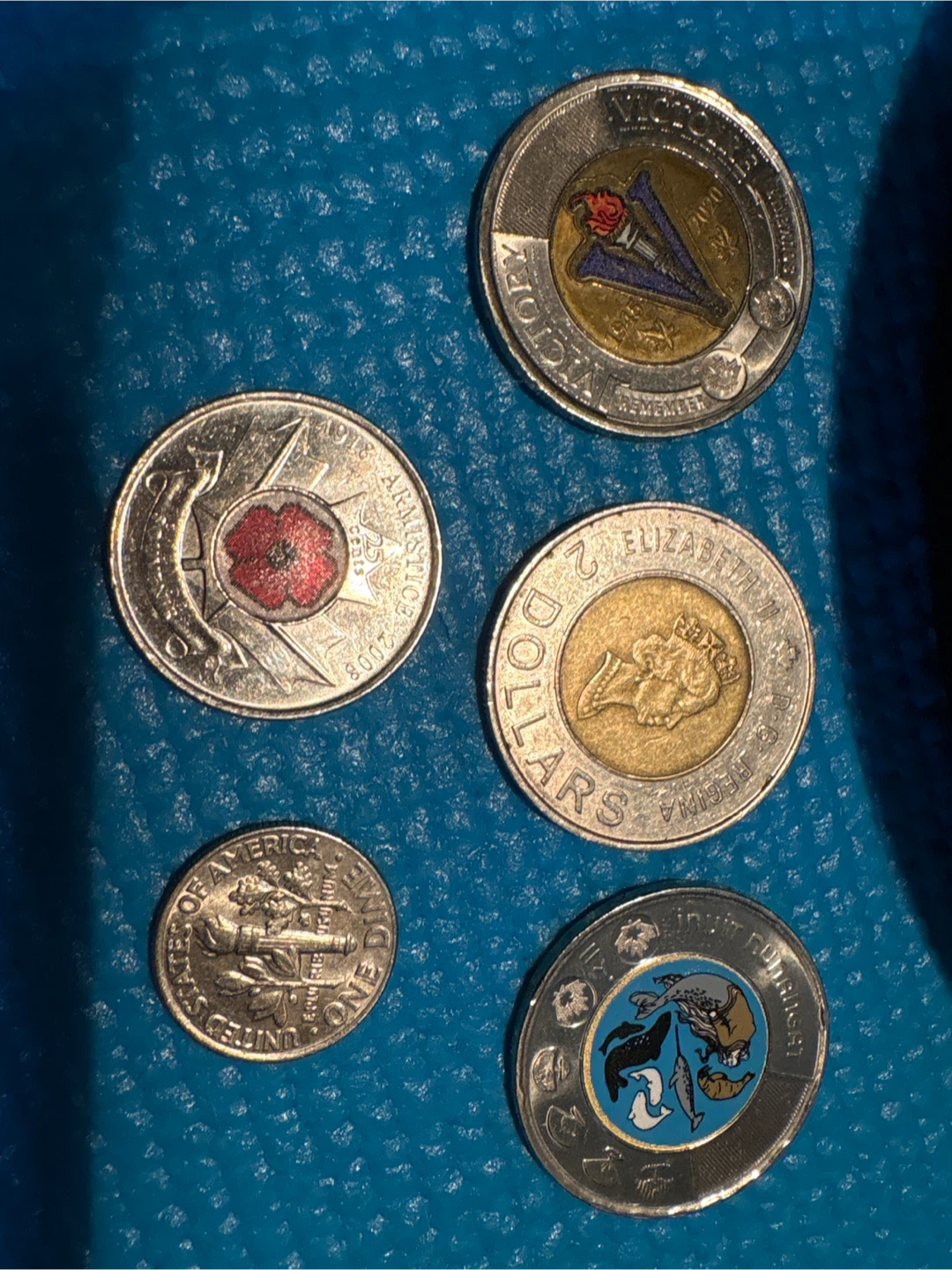 Collection of Canadian and US Coins - photo 2