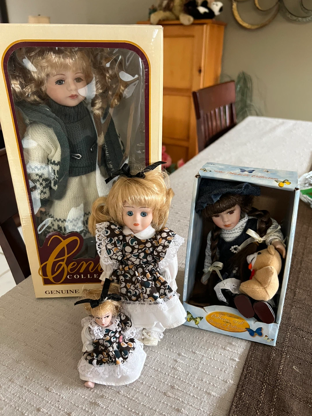 Porcelain dolls.  New. Take them all $20 - photo 4