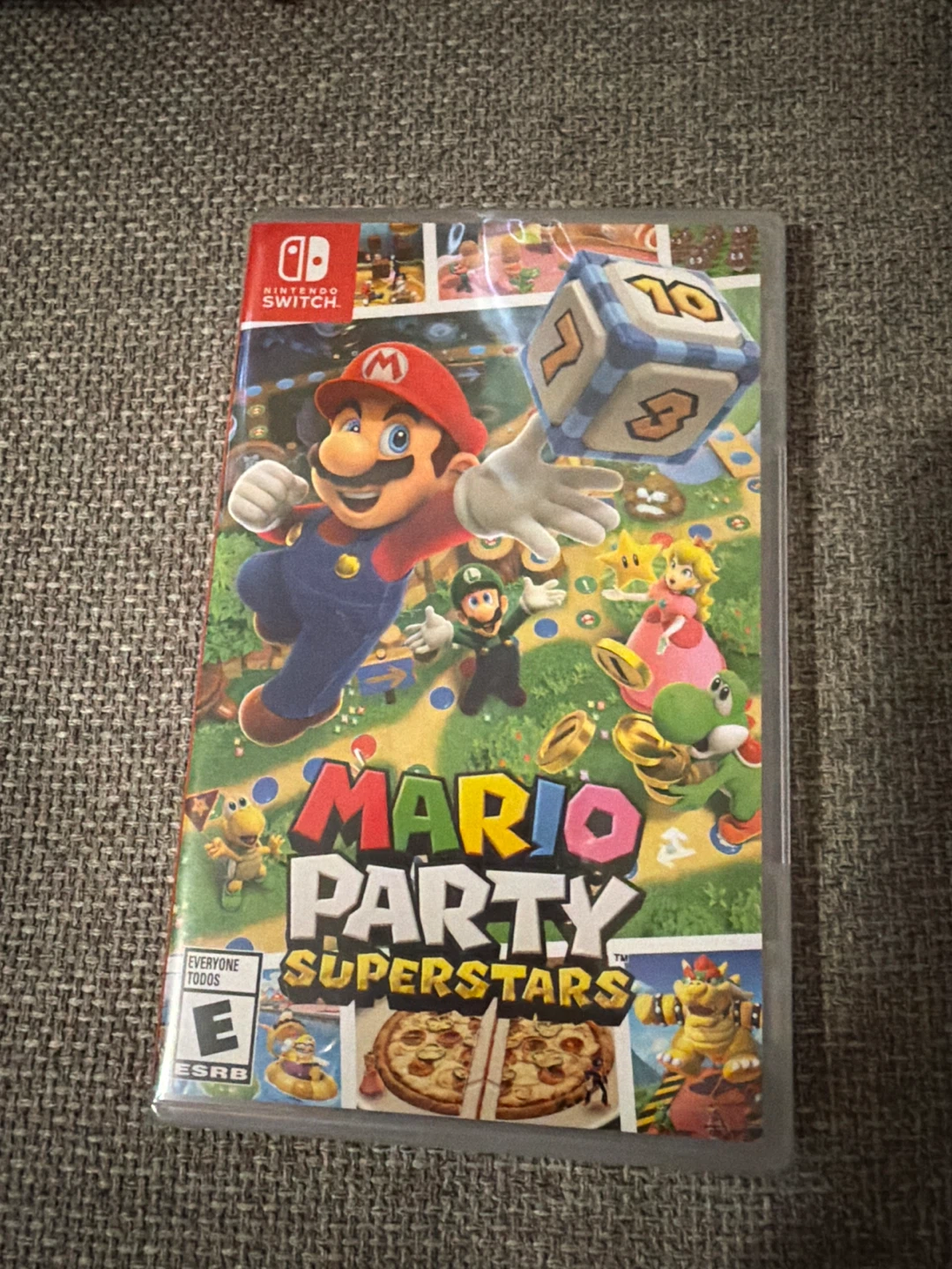 Nintendo Switch Mario Party Superstars never opened