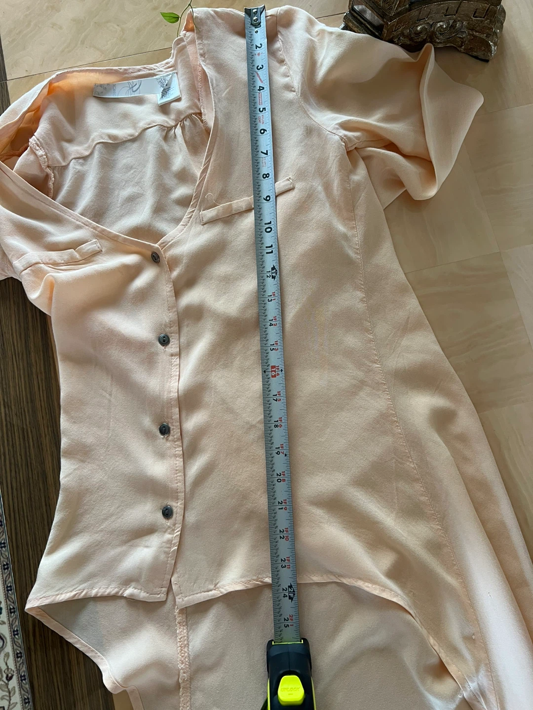 Women's Peachy High-Low Button-Up Shirt - photo 5