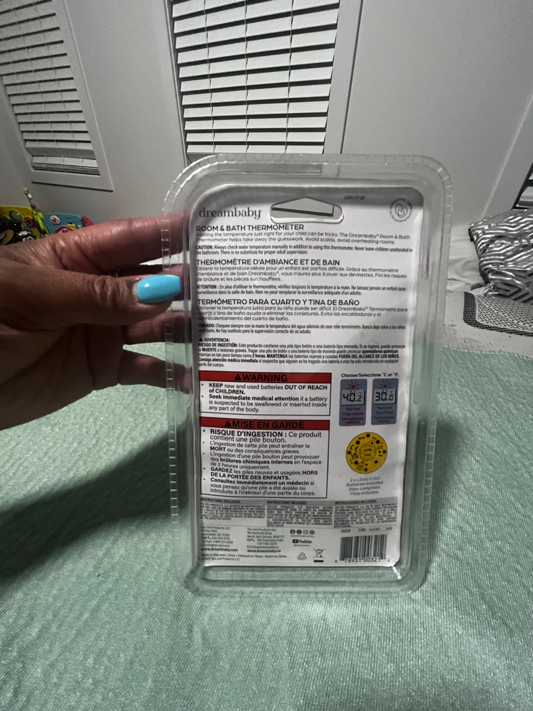 Dreambaby Room & Bath Thermometer - photo 2