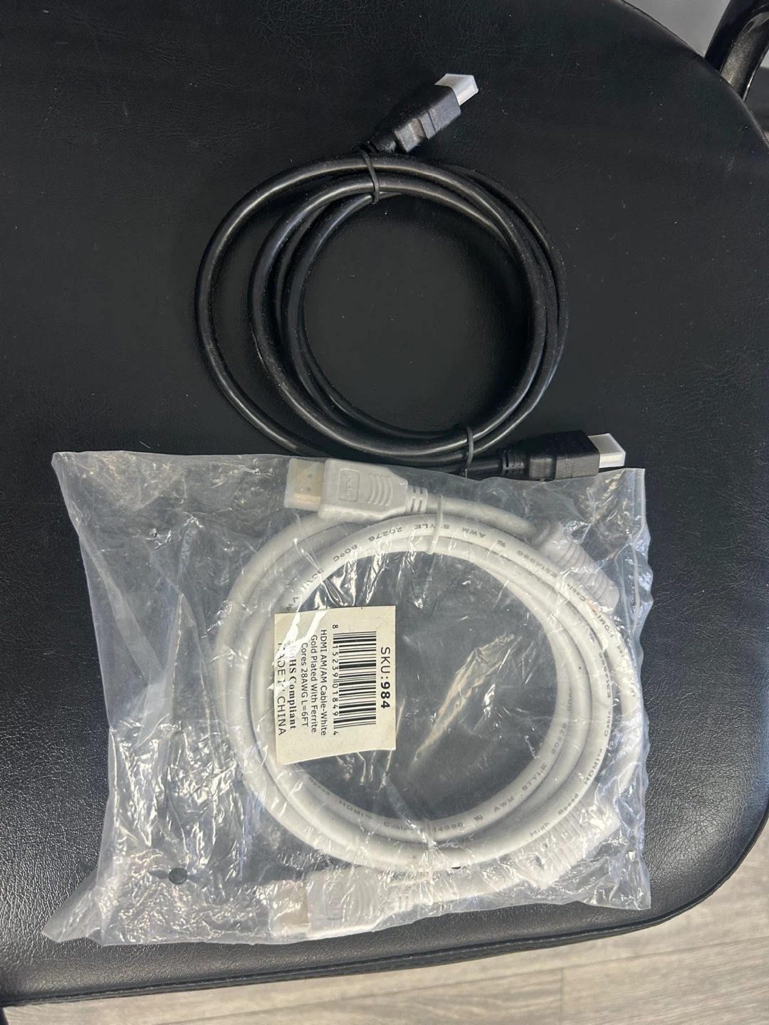 HDMI AM/AM Cable - White, 6FT - photo 2
