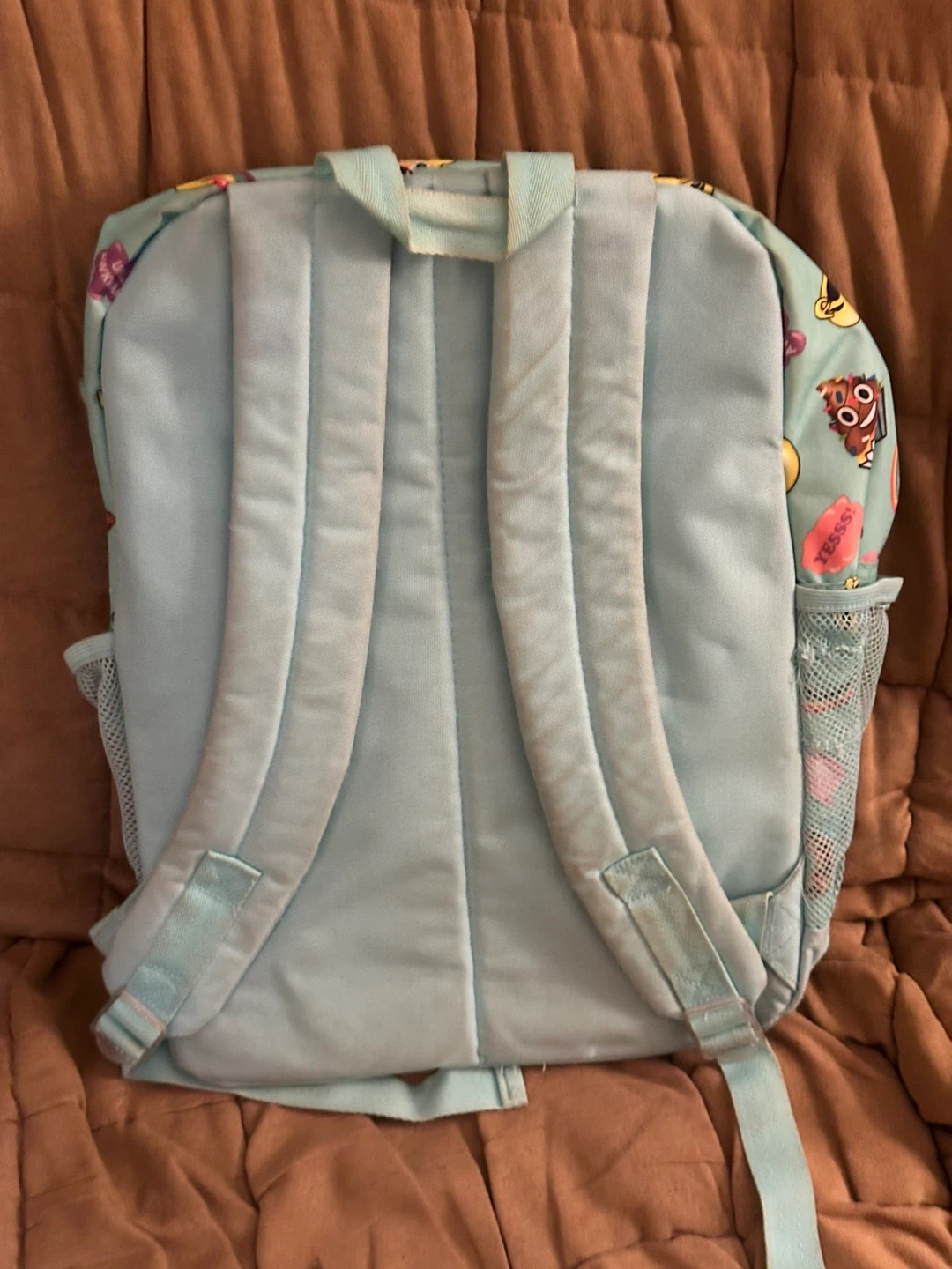Kids Emoji Print Backpack - photo 2