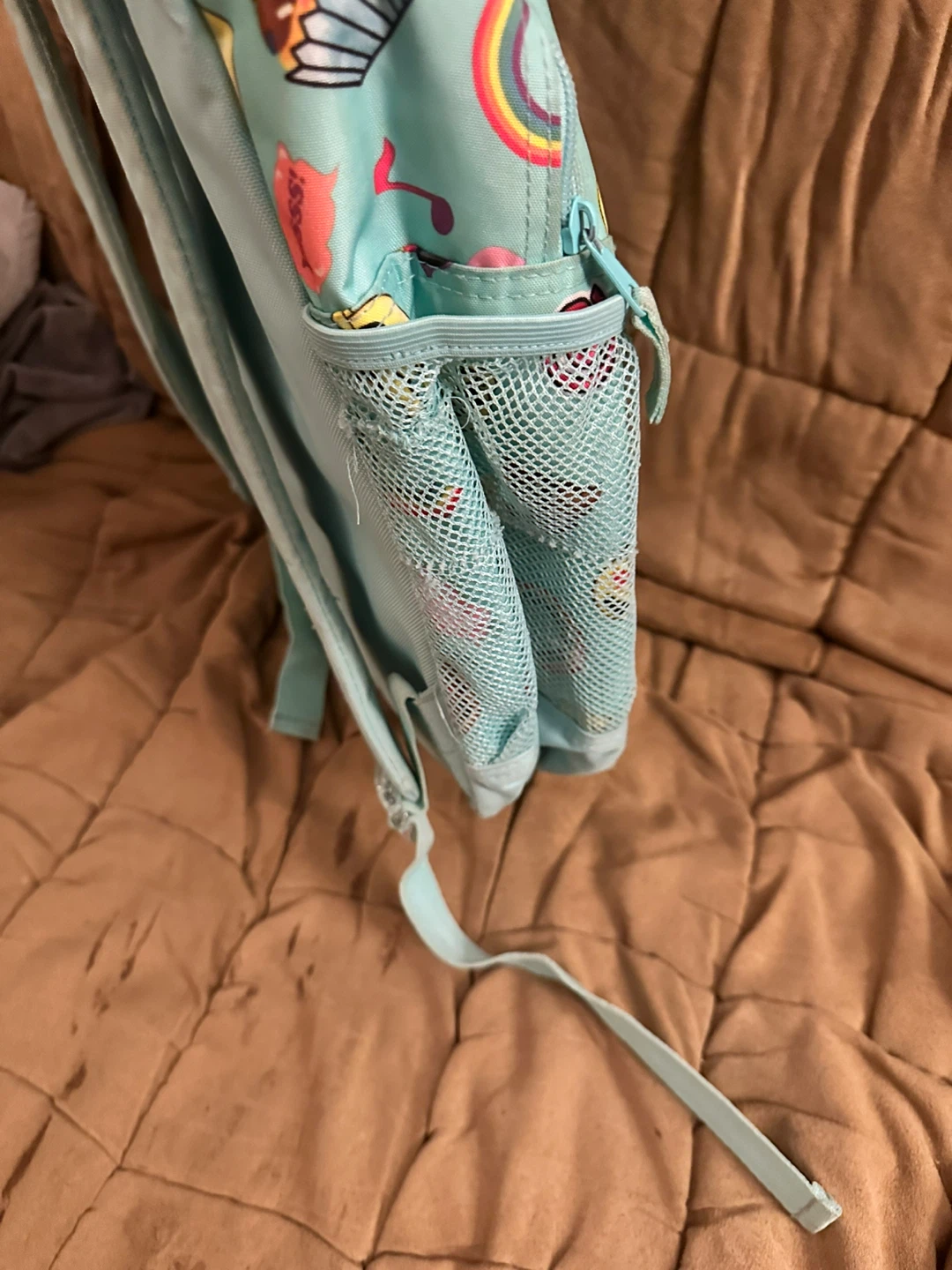 Kids Emoji Print Backpack - photo 5