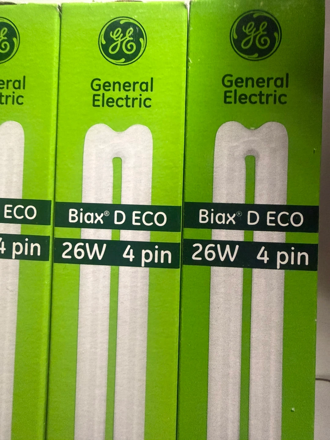 GE Biax D ECO 26W 4 Pin Compact Fluorescent Lamp (5 Pack) - photo 2