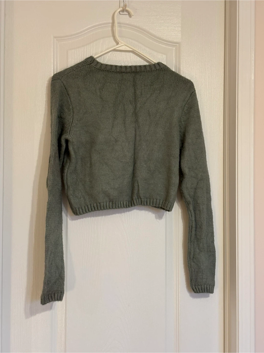 Garage Women's Green Crew Neck Sweater - Size M - photo 2