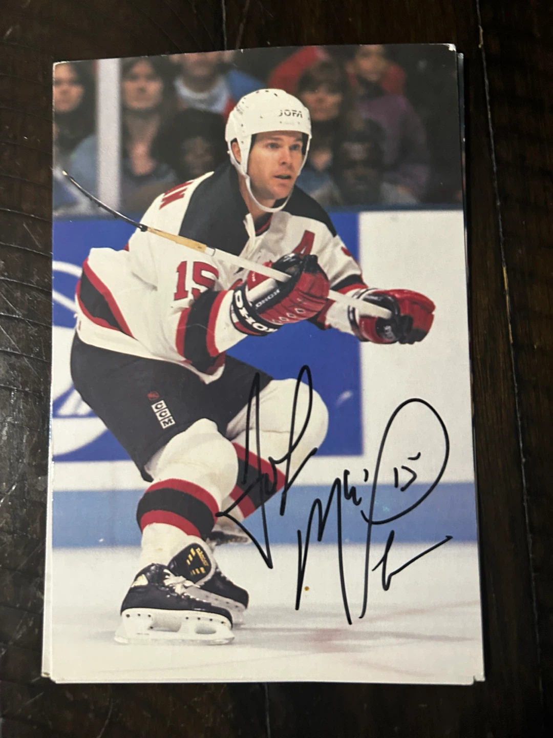 New Jersey Devils Autographed Hockey Photos (Lot of 5) - photo 4