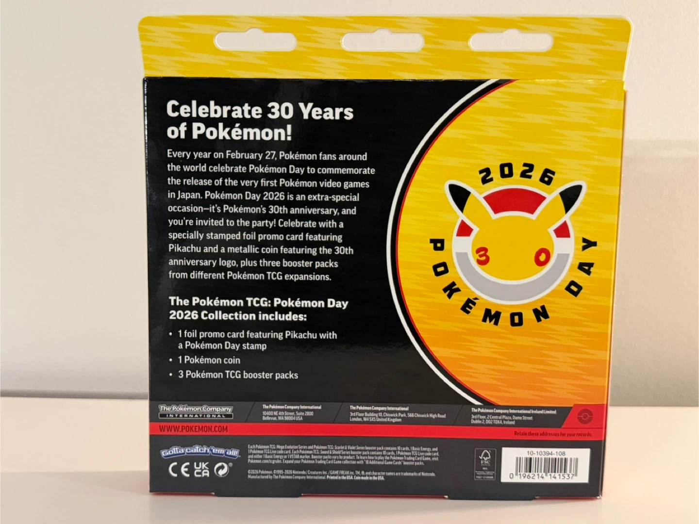 Pokemon Day 2026 Collection Box - photo 3