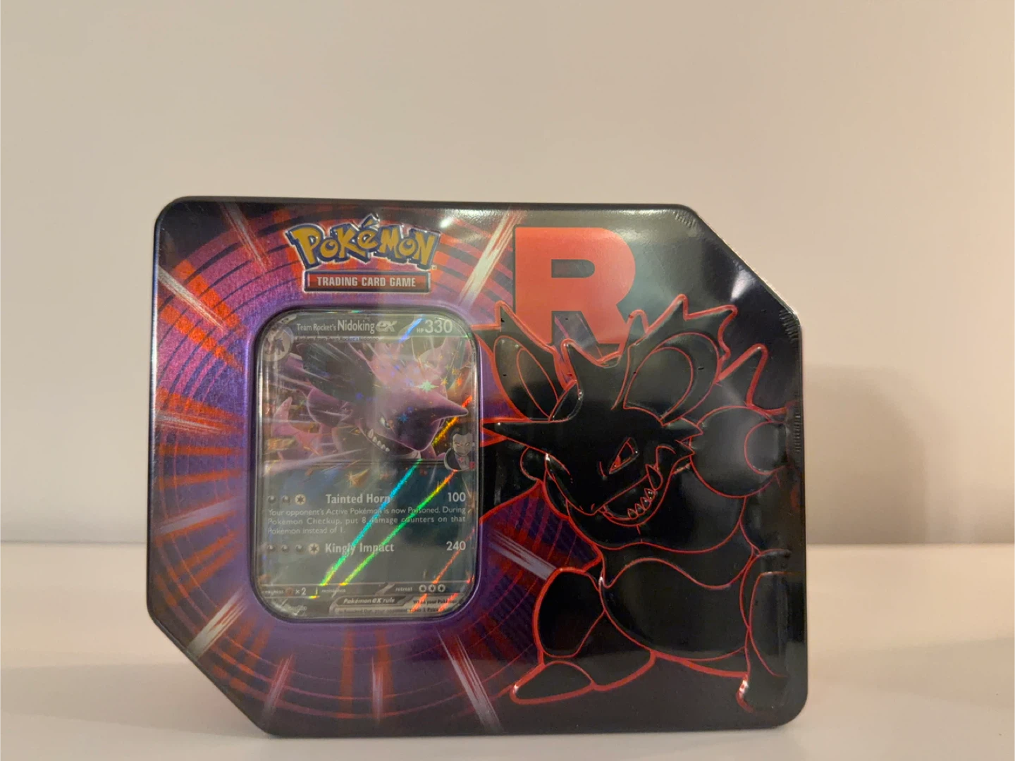 Pokemon TCG Team Rocket EX Tins - Mewtwo, NidoKing, Persian - photo 3