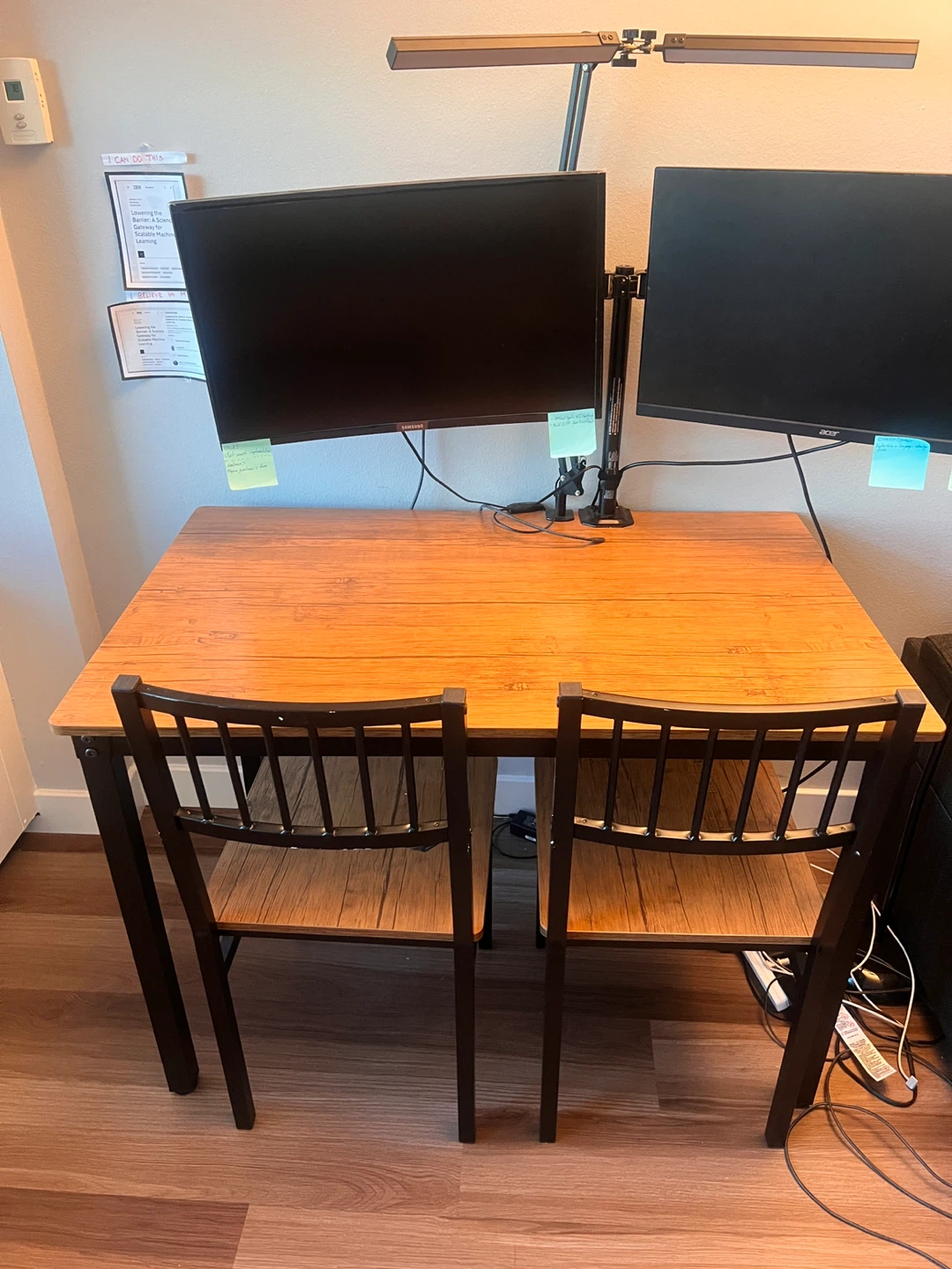 Dining Table Set with Chairs and Bench