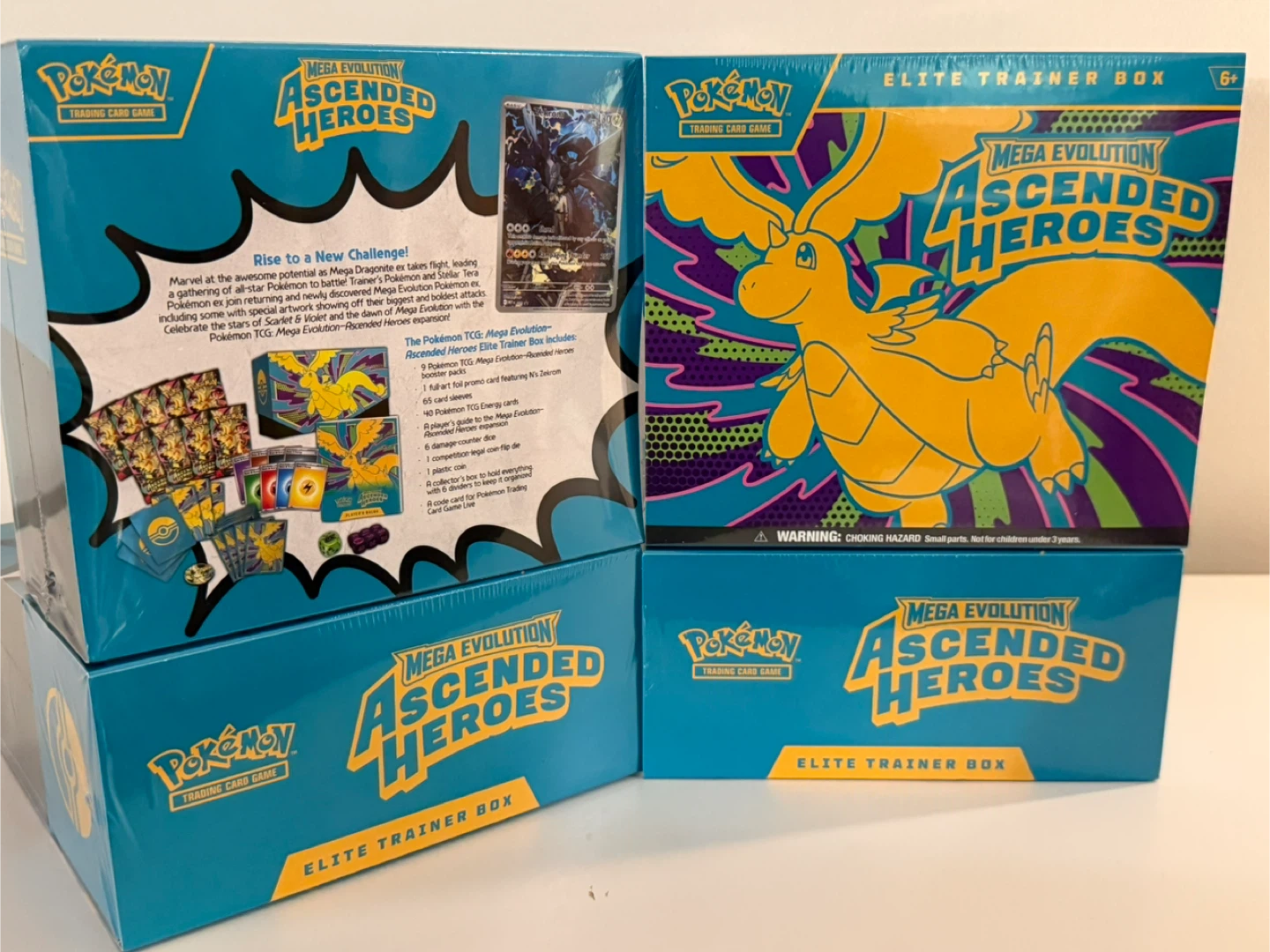 Pokemon Mega Evolution Ascended Heroes Elite Trainer Box