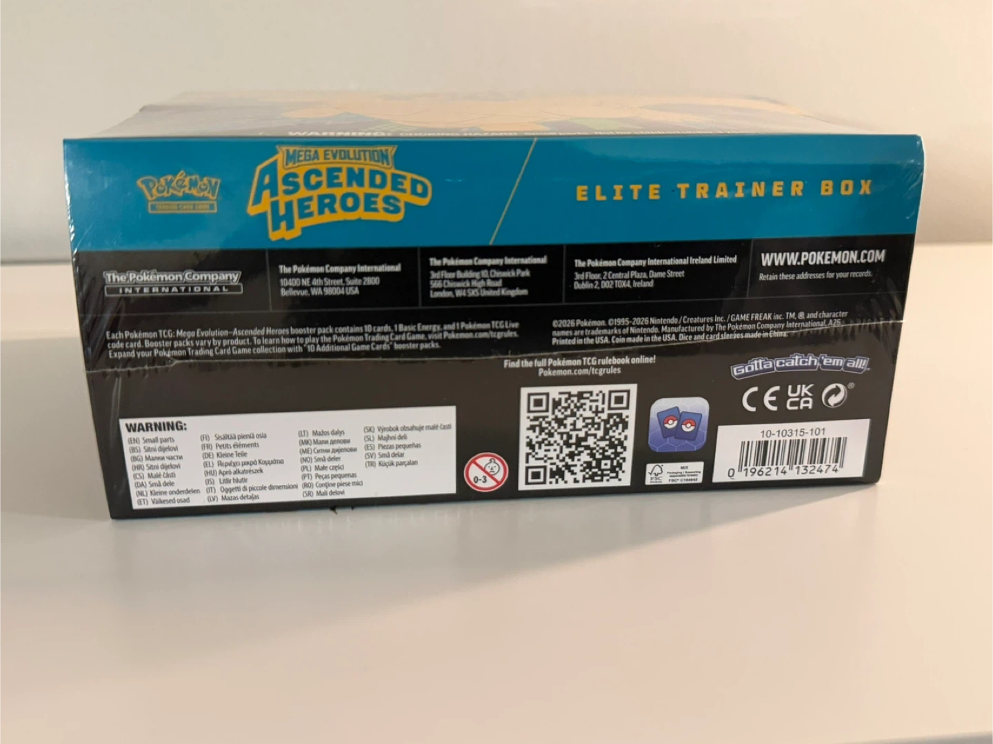 Pokemon Mega Evolution Ascended Heroes Elite Trainer Box - photo 3