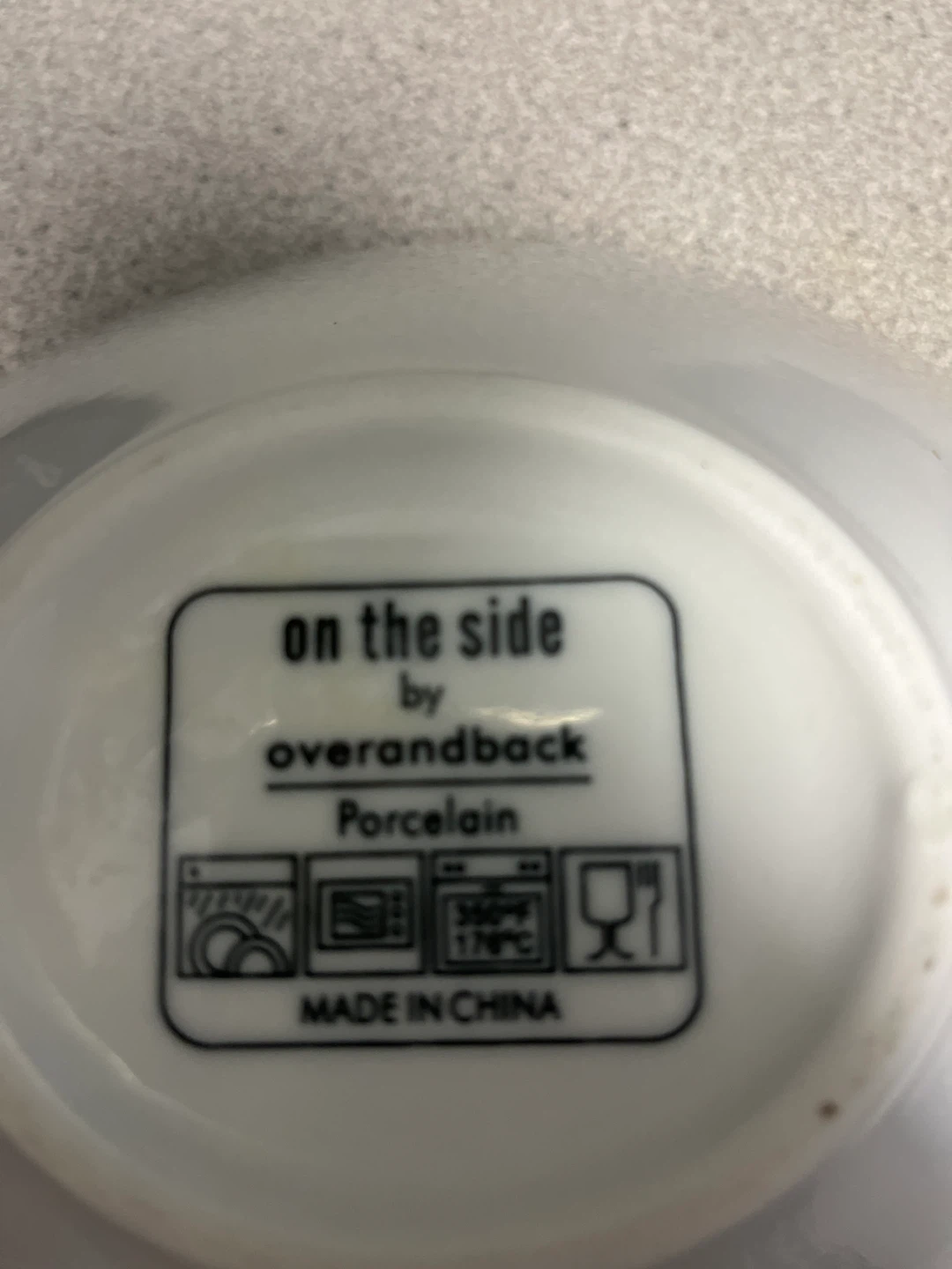 Set of 4 White Porcelain Serving Bowls by Overandback - photo 3