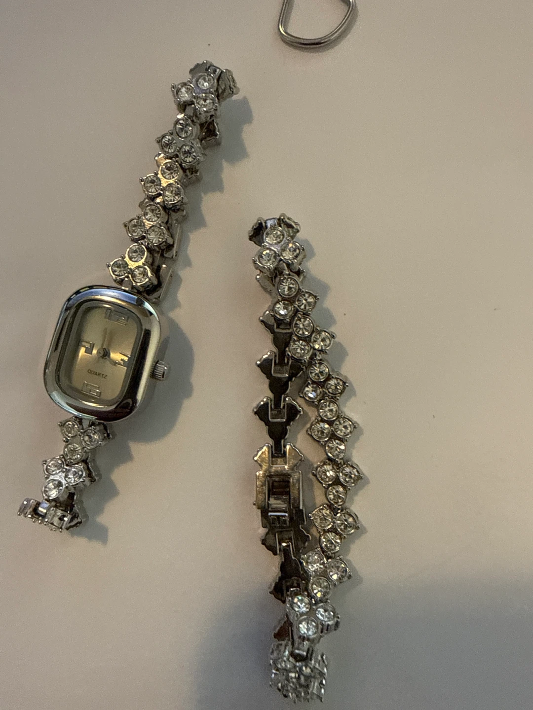 Women's Quartz Watch with Rhinestone Band - photo 2