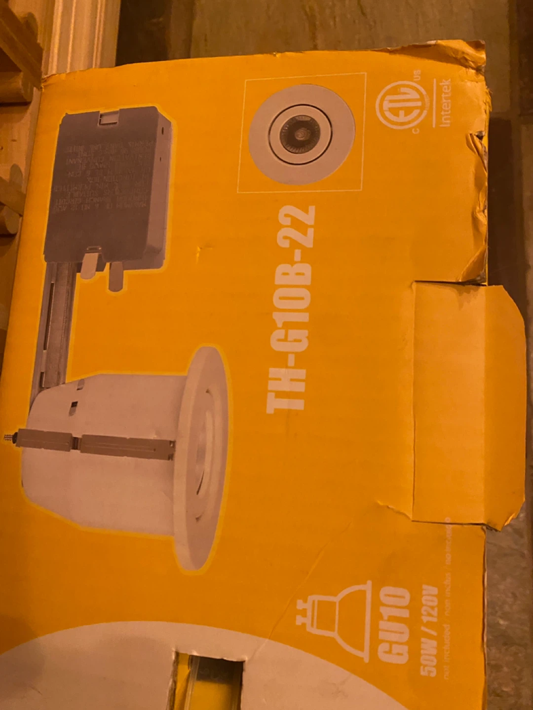 TH-G10B-22 PRO series Contractor Pack Recessed Fixture