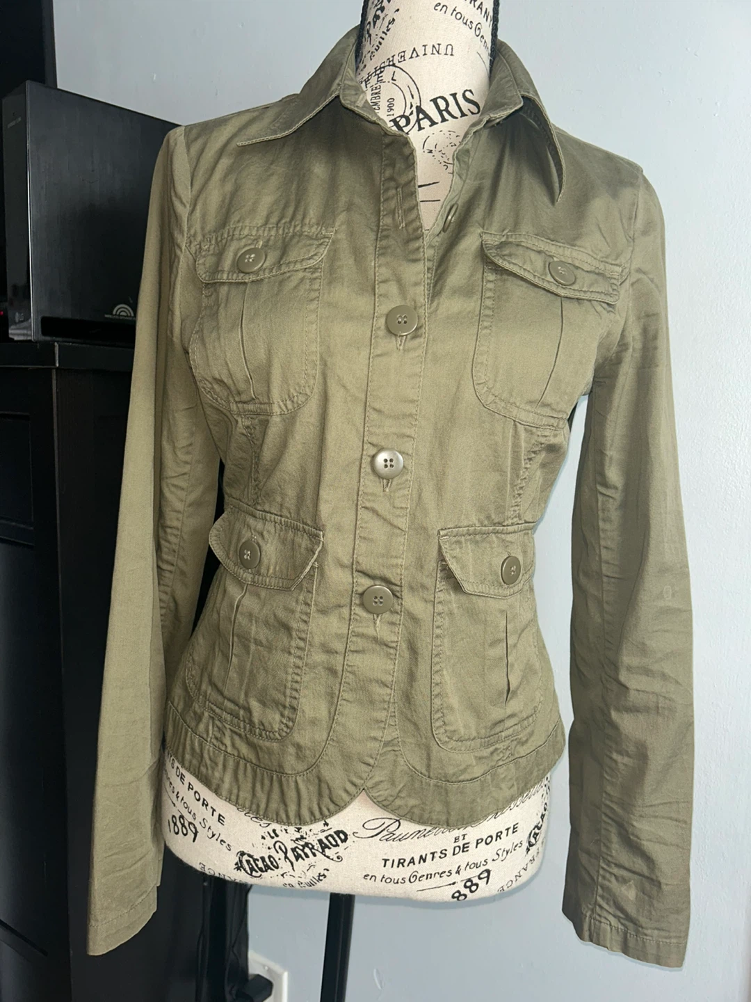 Women's Utility Jacket - Olive Green - photo 2