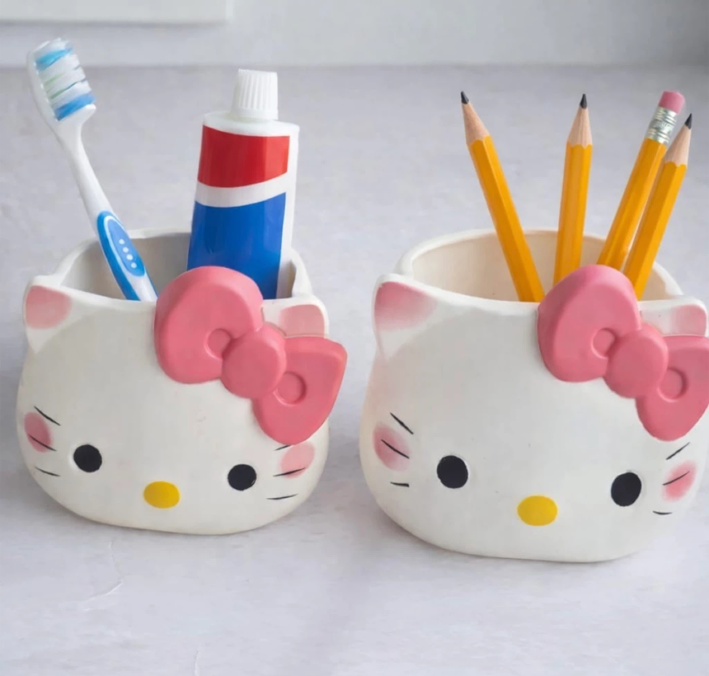 Hello Kitty Ceramic Organizer Pot