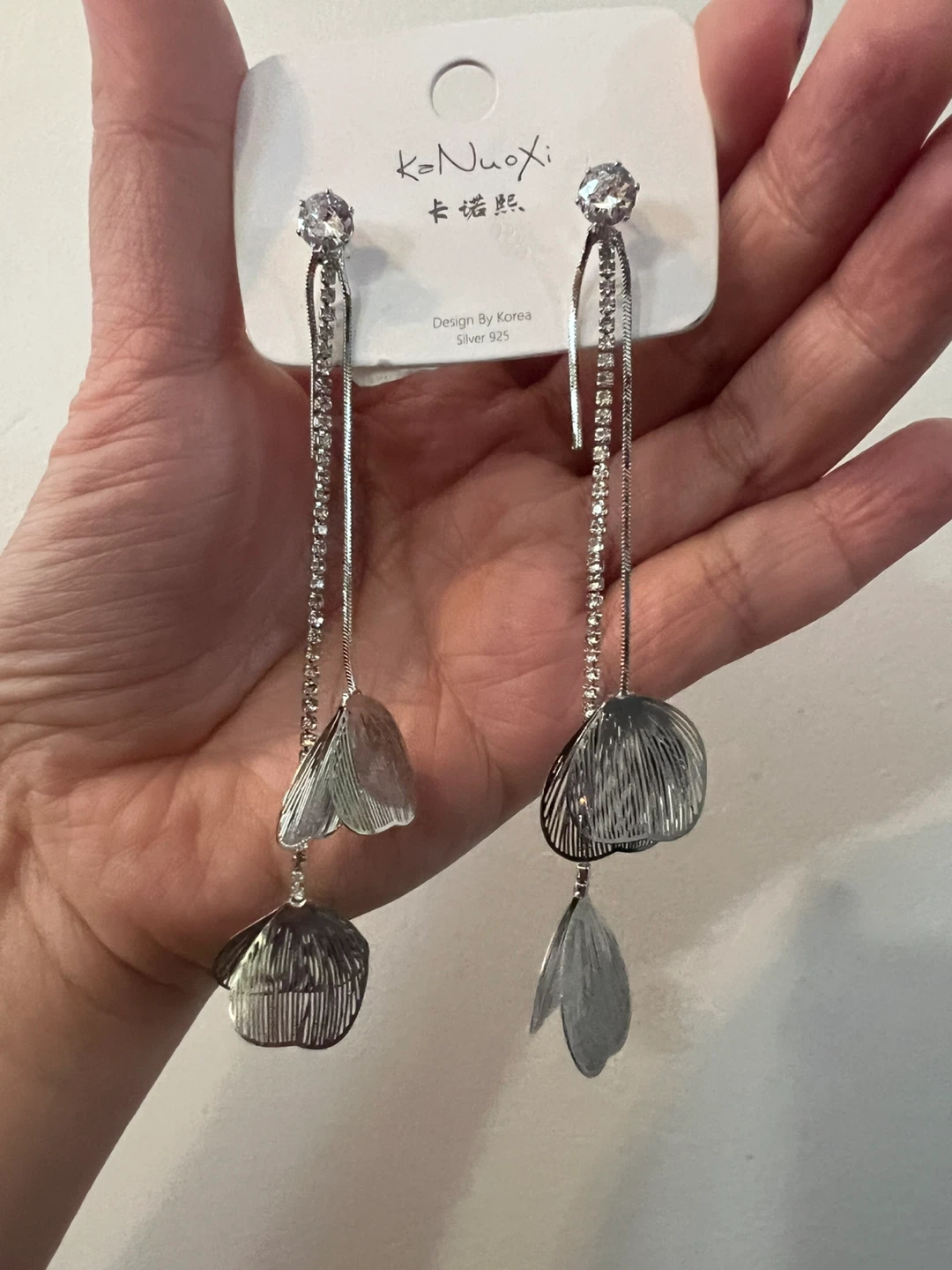 k=Nuoxi Silver 925 Dangle Earrings