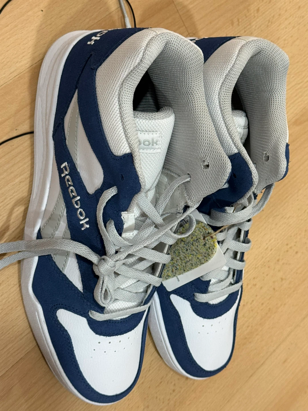 Reebok High-Top Sneakers - Blue/White , Men’s size US 11.5