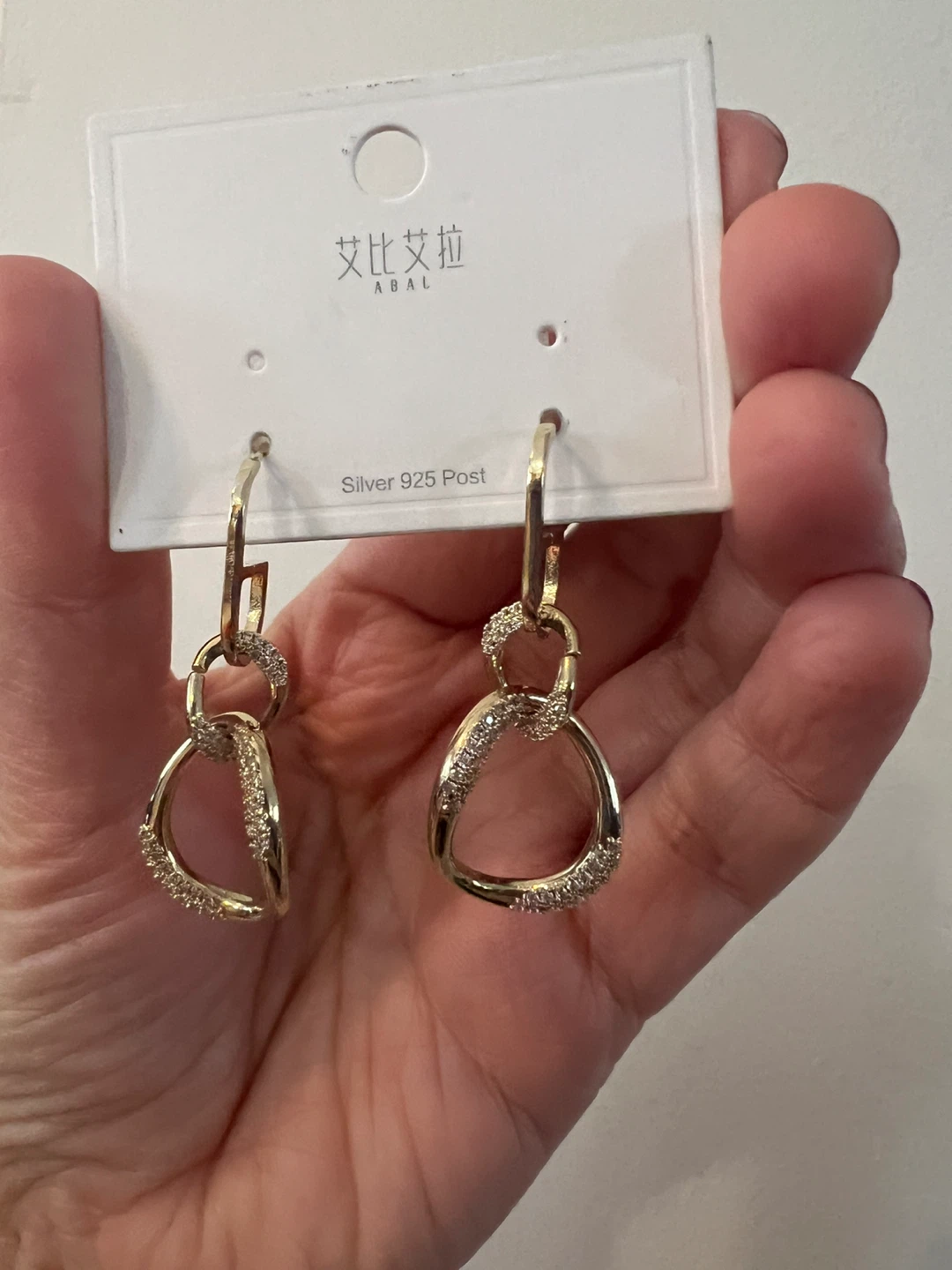 Agal Hoop Drop Earrings