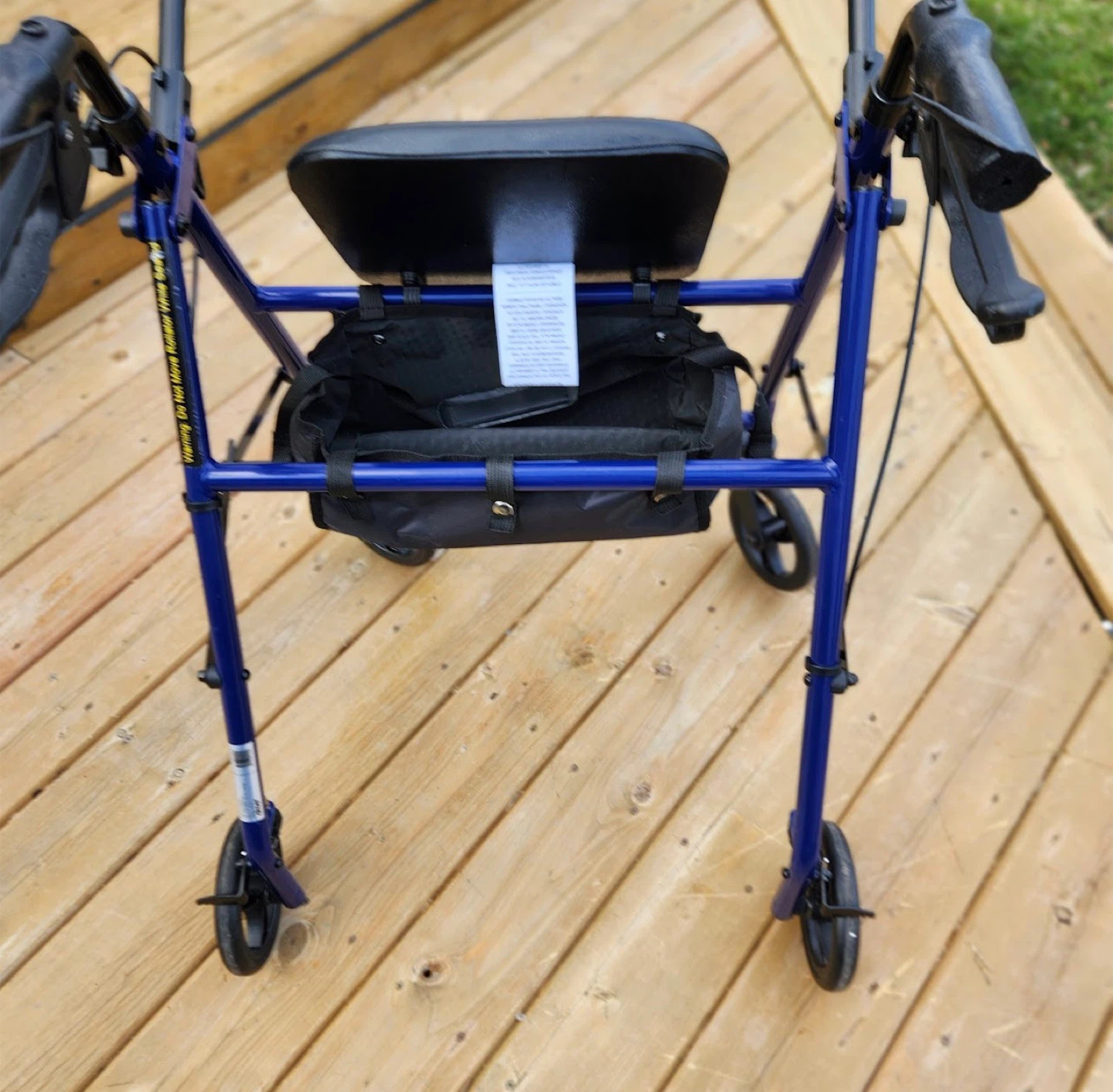 Drive Medical Blue Rollator Walker with Seat - photo 4