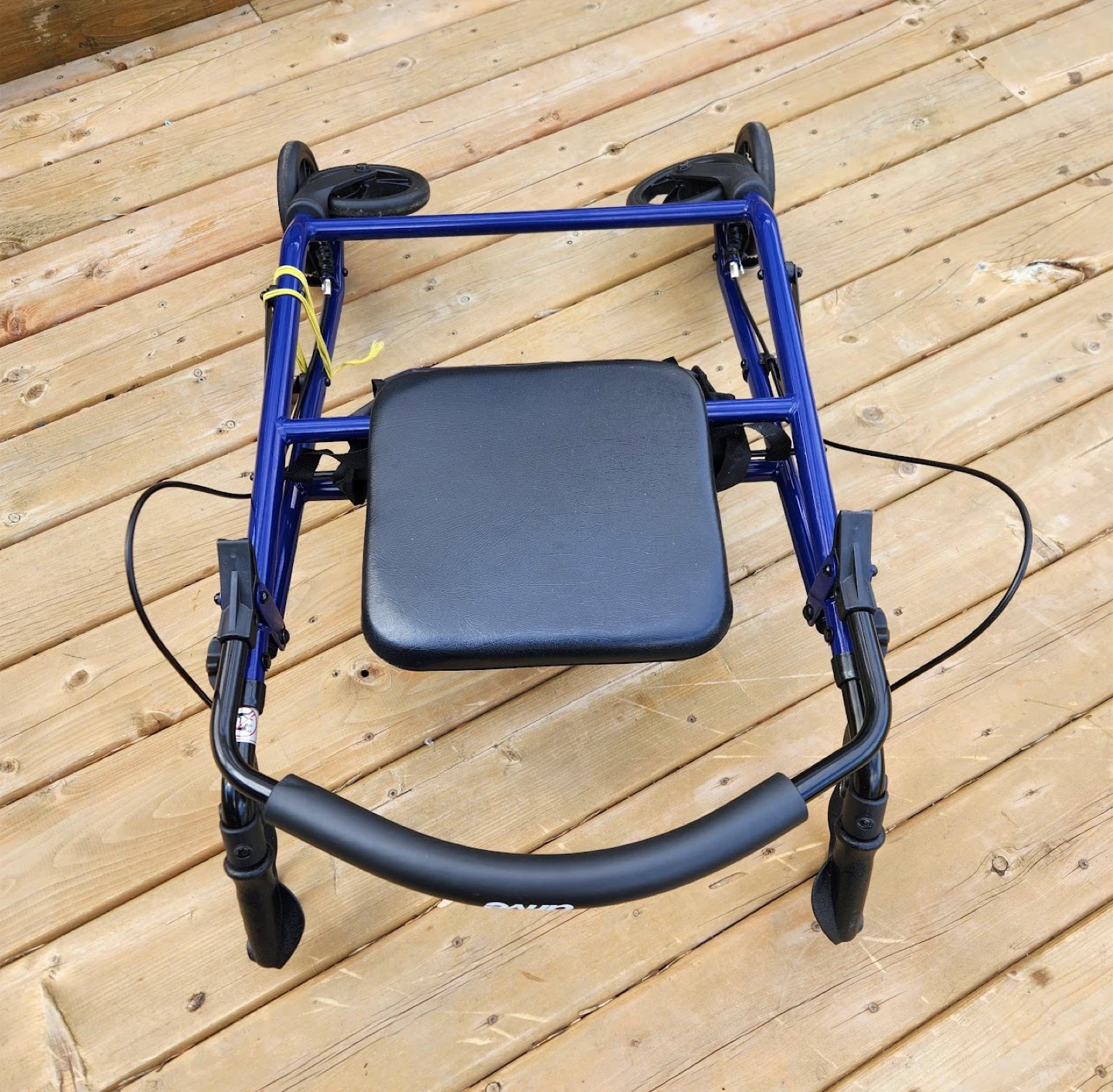 Drive Medical Blue Rollator Walker with Seat - photo 5