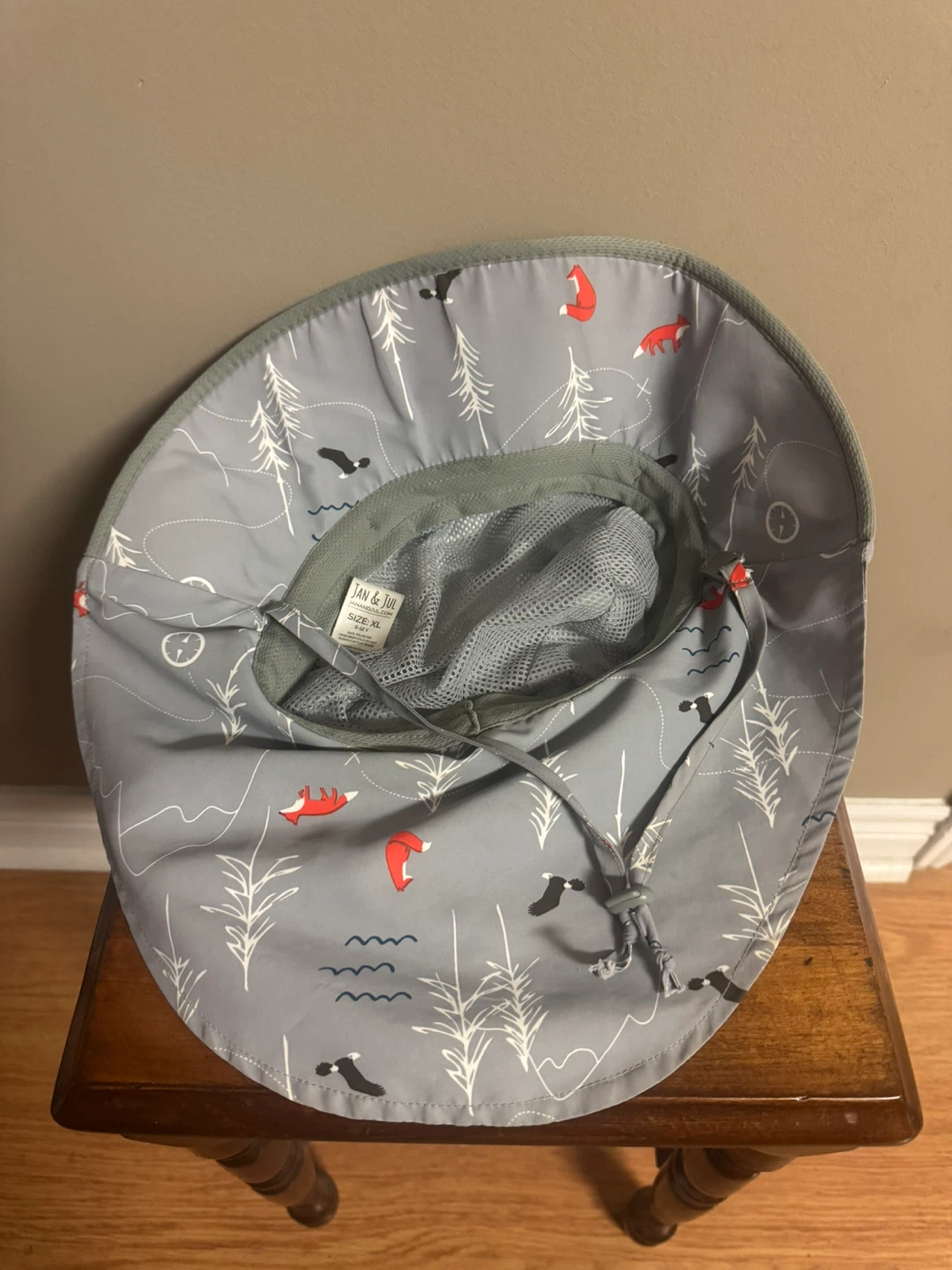 Jan & Jul Sun Hat XL - Woodland Animals - photo 2