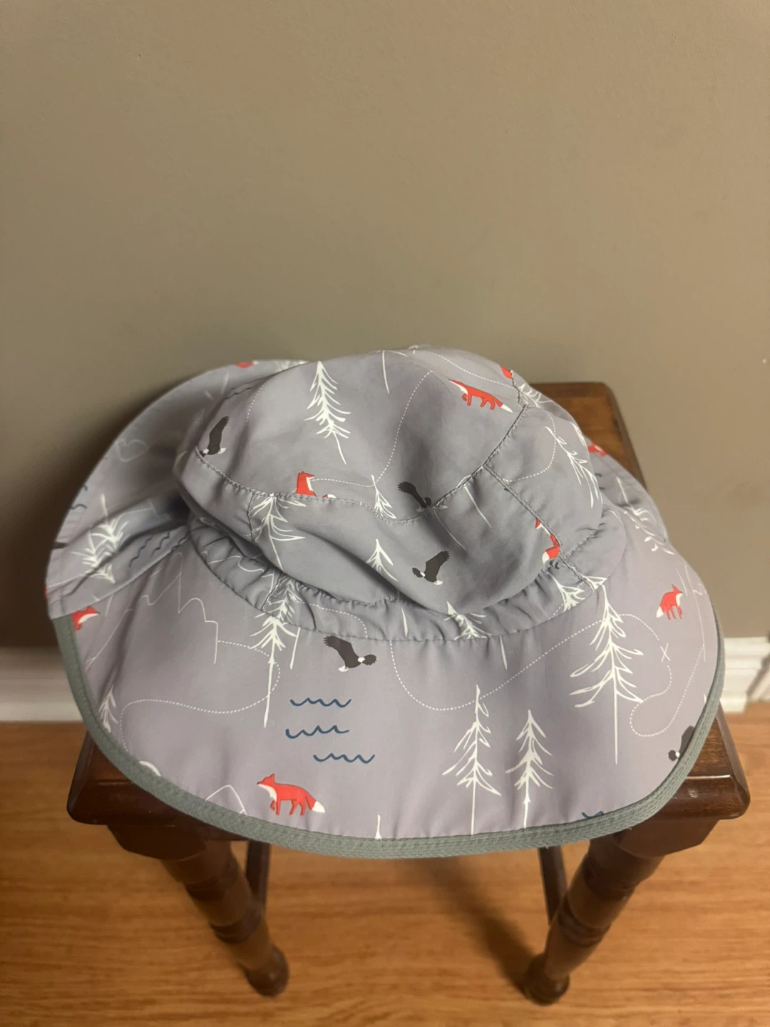 Jan & Jul Sun Hat XL - Woodland Animals