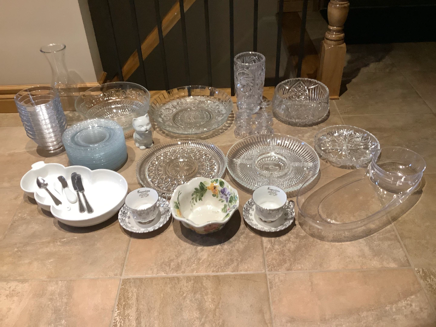 Assort Glass and Ceramic/see pics and descript for $$