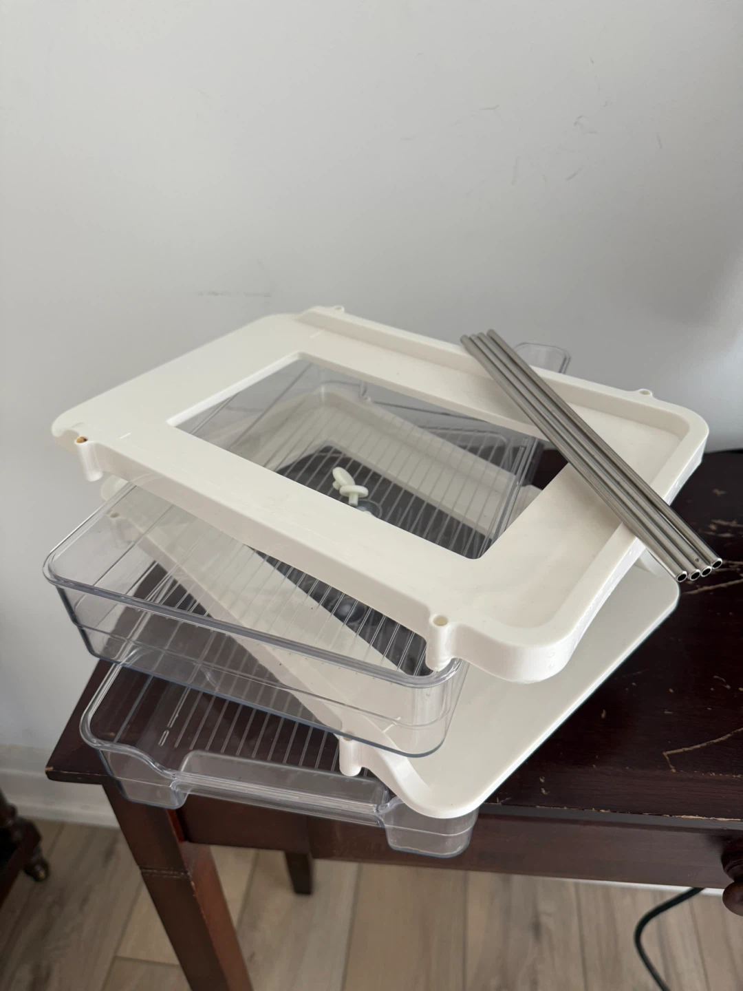 2-Tier Under Sink Organizer with Drawers - photo 2
