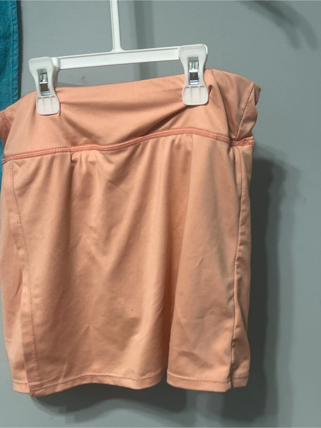 Active M/L Peach Athletic Skort