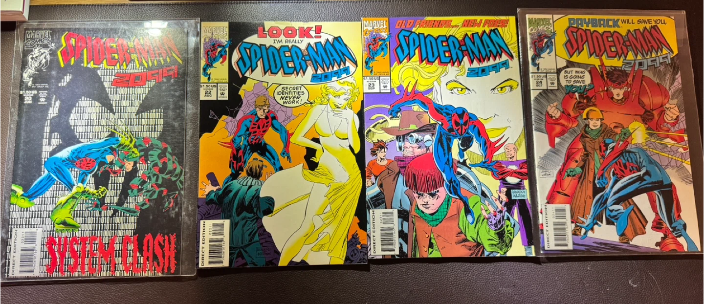 Marvel Spiderman 2099 LOT of 10 comic books