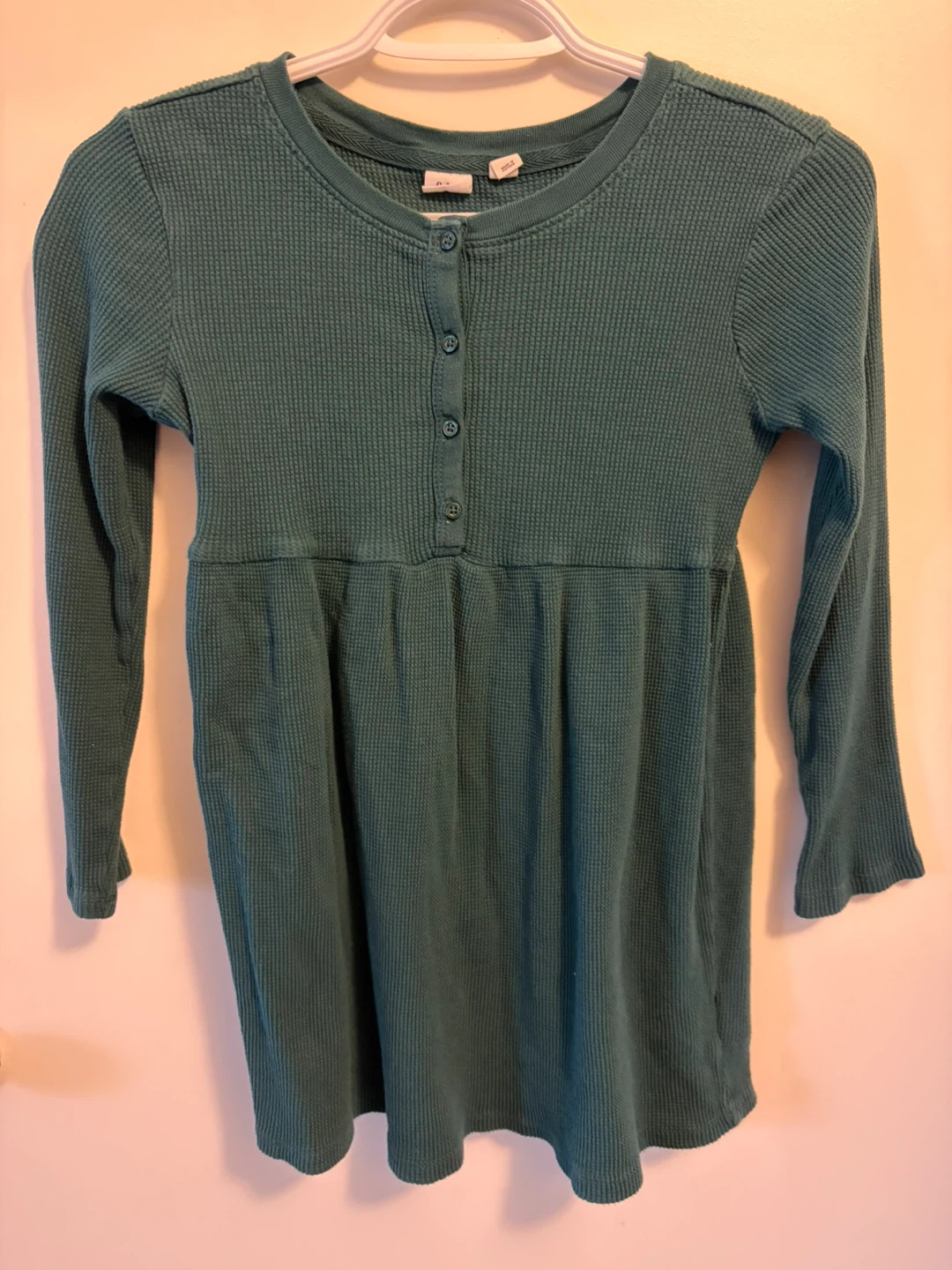Gap Kids Green Thermal Dress
