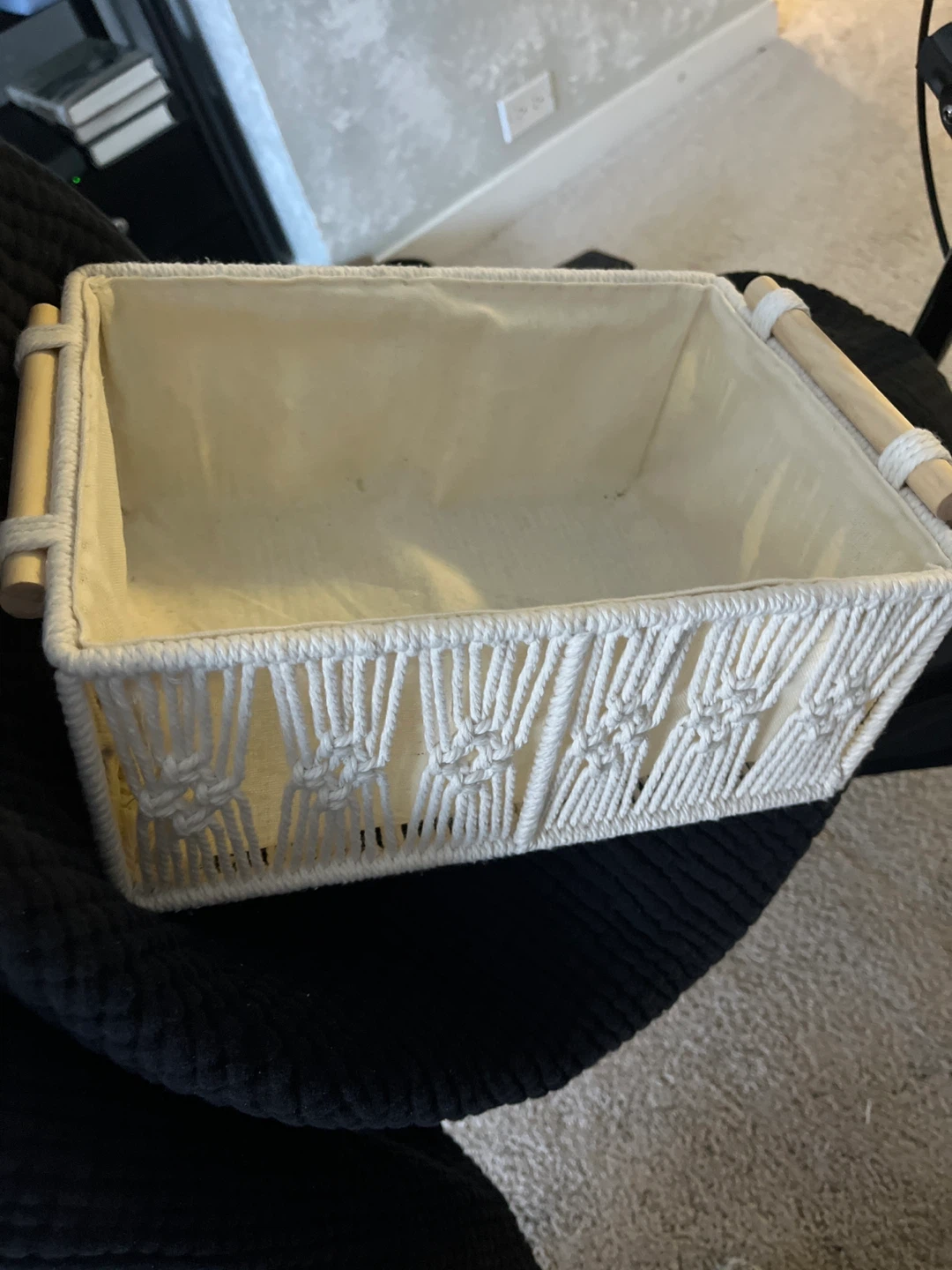 Macrame Storage Basket - photo 3