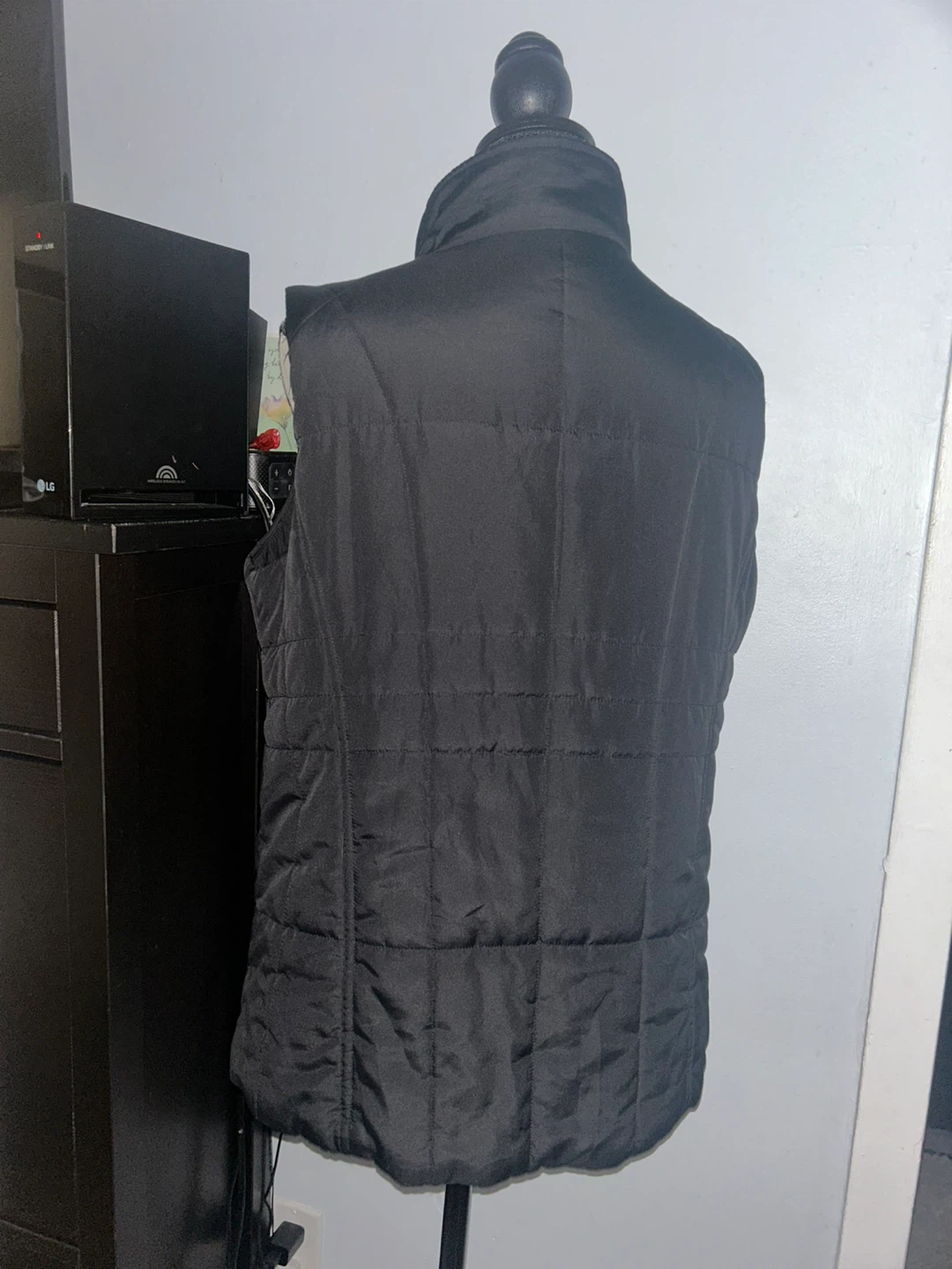 Athletic Works Ladies Puffer Vest Black Size Medium - photo 2