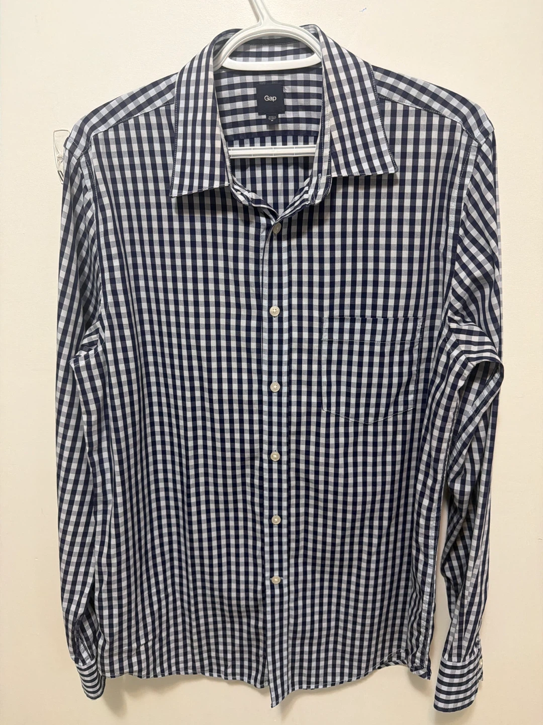 Gap Men's Gingham Button-Up Shirt