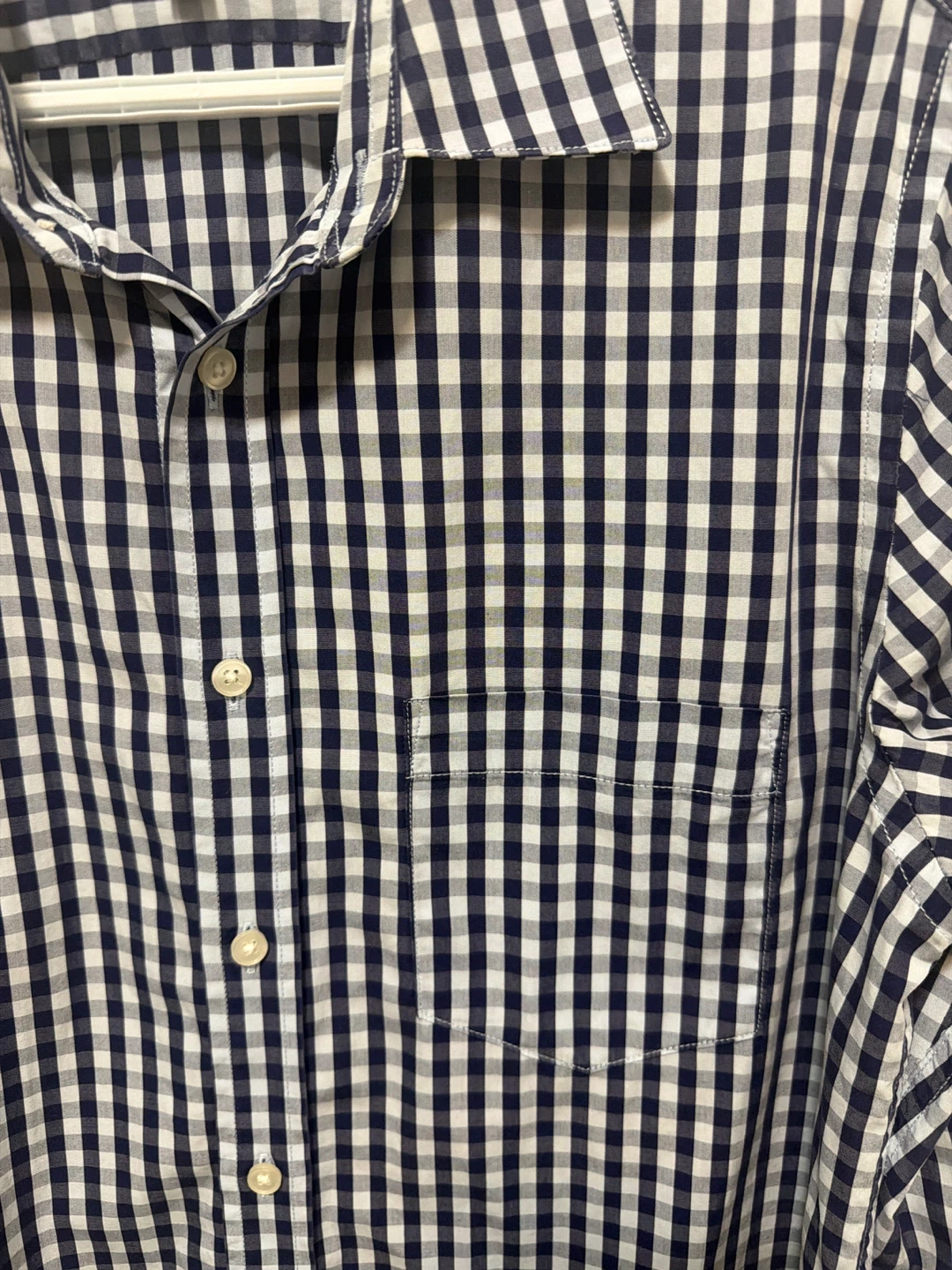 Gap Men's Gingham Button-Up Shirt - photo 5