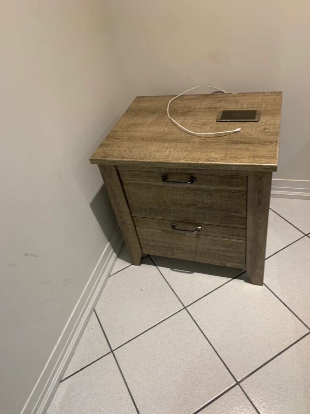 Two-Drawer Nightstand - photo 2