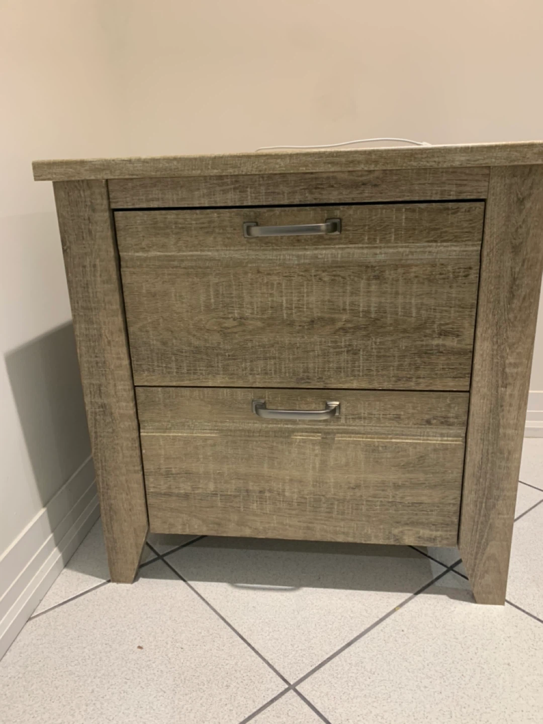 Two-Drawer Nightstand