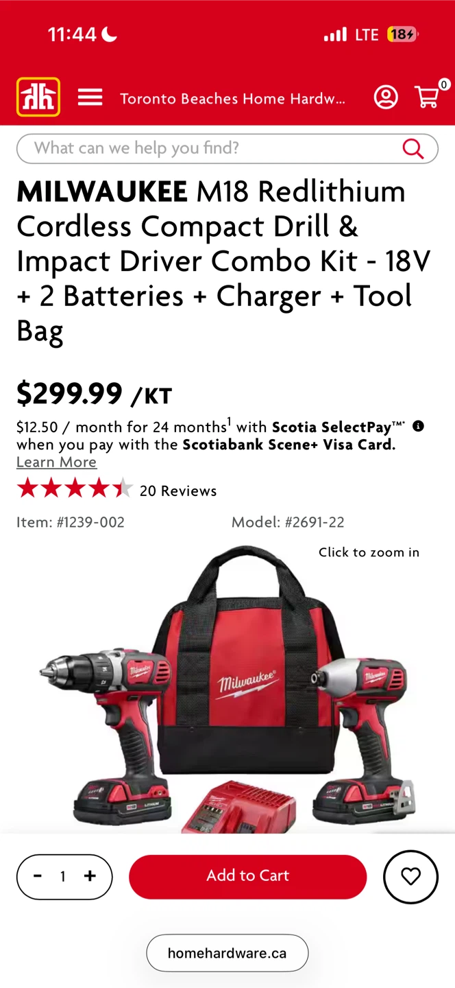 MILWAUKEE M18 Compact Drill & Impact Driver Combo Kit - photo 2