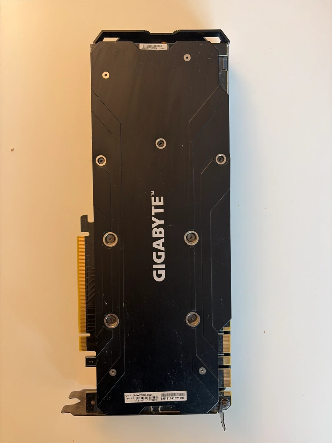 GTX 1080 Gigabyte Graphics Card - photo 2