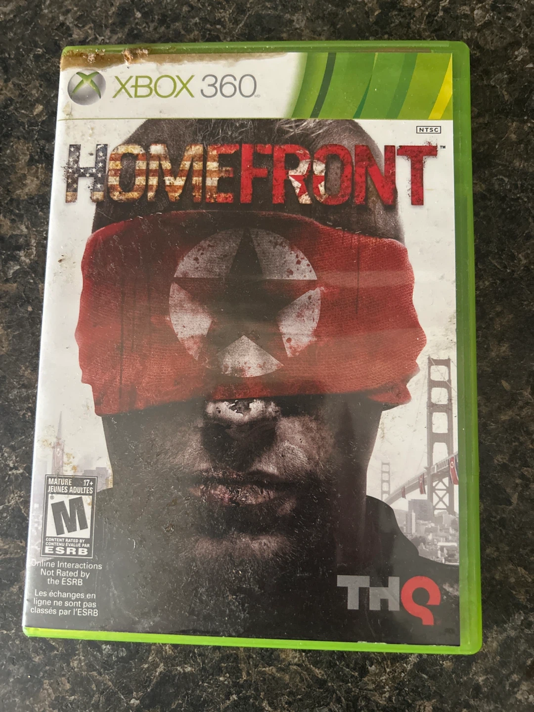 X box 360 game home front