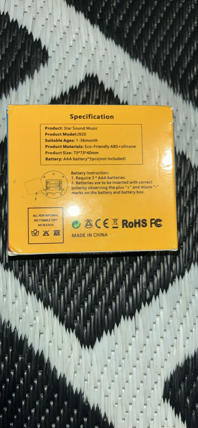 FeiFei Star Sound Music Projector Light - photo 4