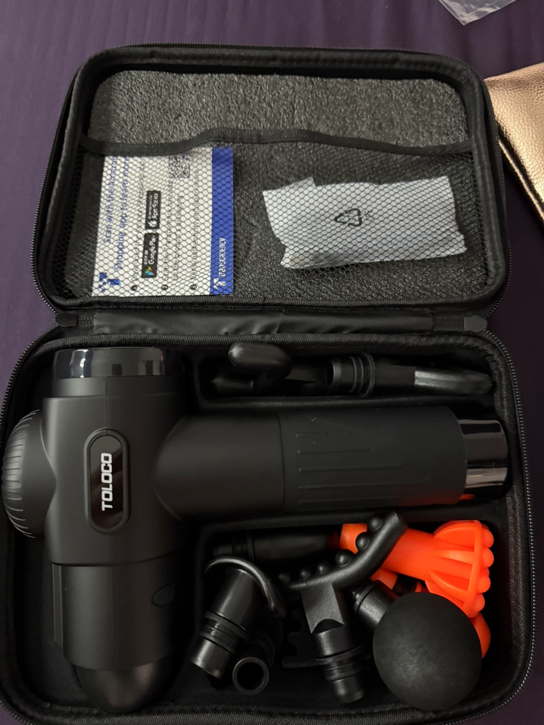 TOLOCO Massage Gun with Attachments