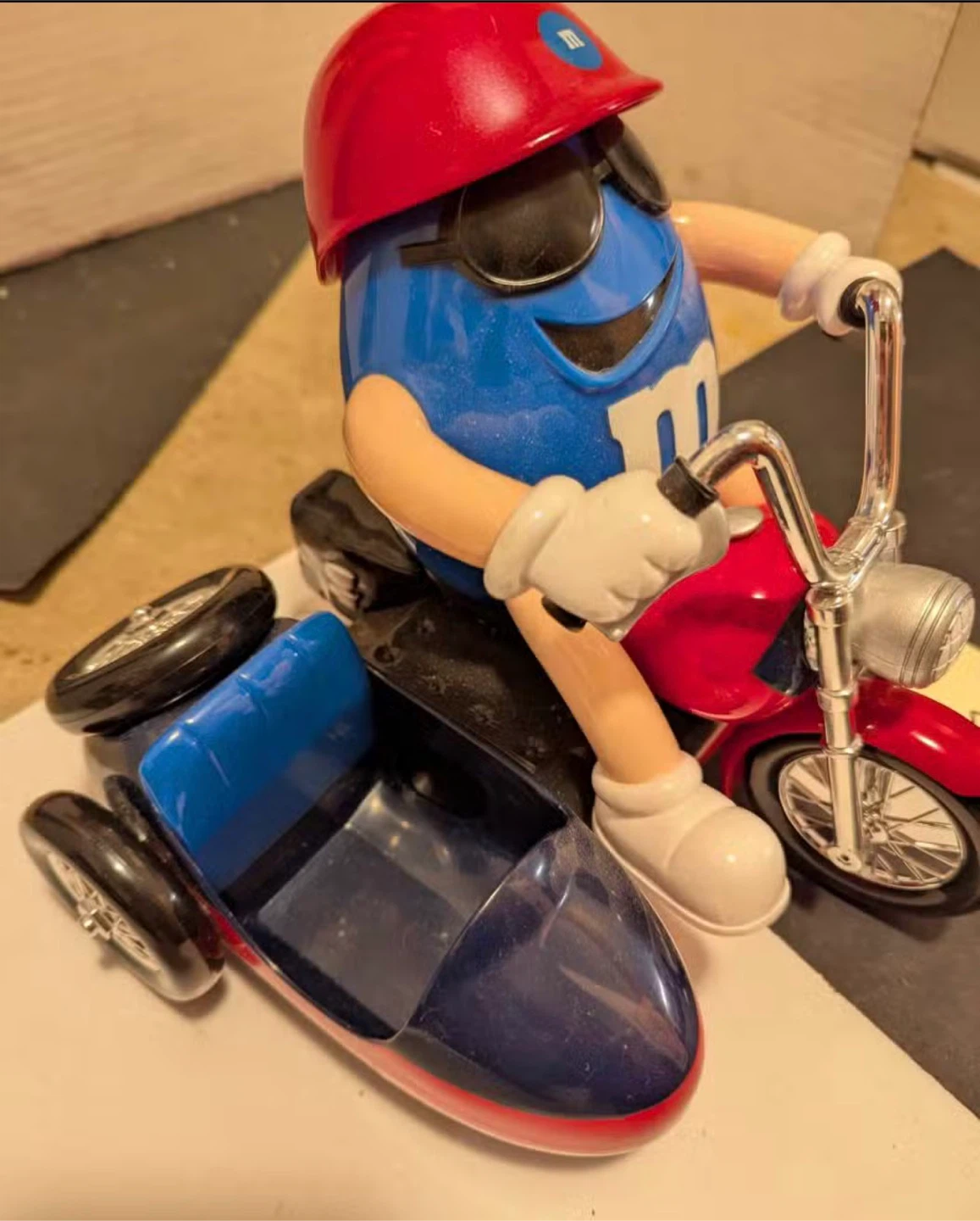 M&M's Collectible Figurines - Golf and Motorcycle