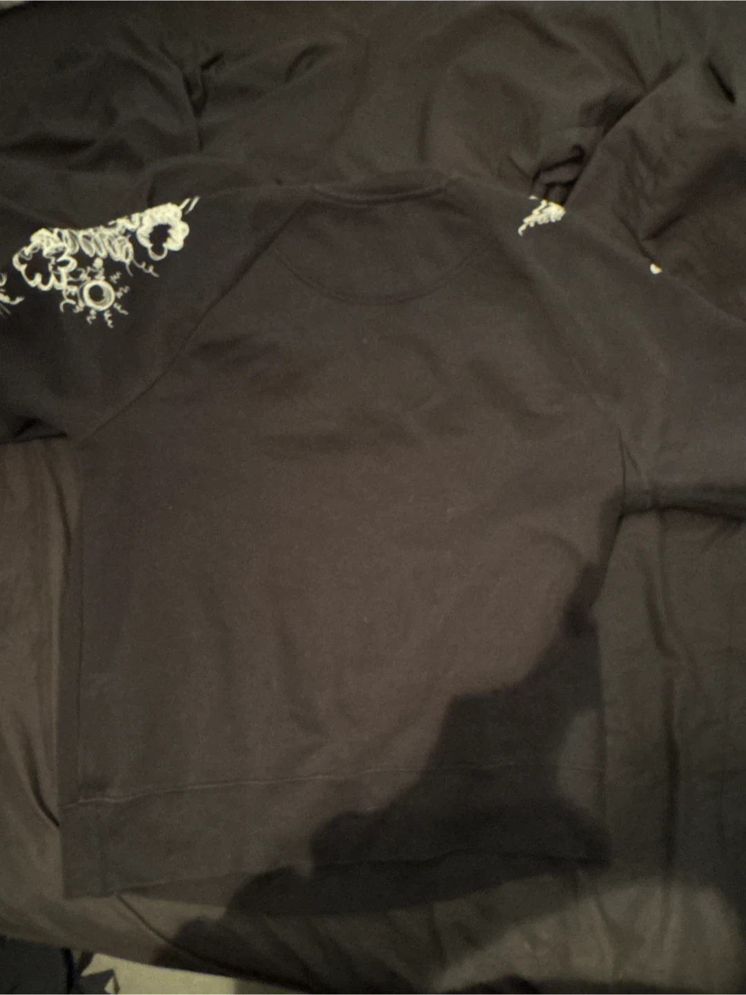 Burberry London England Black Graphic Crewneck Sweatshirt - photo 2